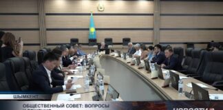 В Шымкенте обсудили проблемы дорог и парковок на заседании Общественного совета