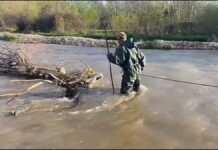 На реке Машат развернута масштабная поисковая операция