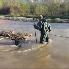 На реке Машат развернута масштабная поисковая операция