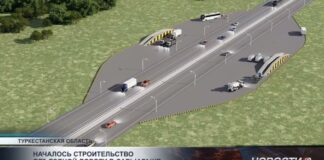 В Туркестанской области началось строительство объездной дороги