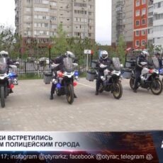 Шымкентские школьники встретились с главным «шерифом» города