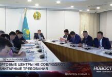 Торговые центры в Туркестанской области не соблюдают санитарные требования