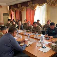 Гвардейцы совершенствуют организацию питания военнослужащих