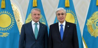 Глава государства принял председателя правления Сбербанка