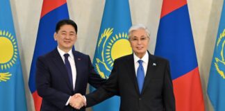 В Акорде прошла встреча президентов Казахстана и Монголии