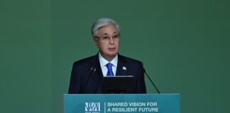 Президент выступил на экологическом саммите в Астане