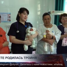 В Шымкенте врачи выходили тройню, родившуюся на 32-й неделе
