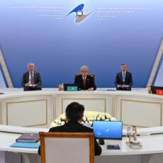 Глава государства принял участие в заседании Высшего Евразийского экономического совета в узком составе