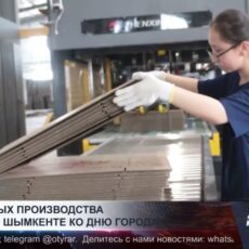 Четыре новых производства запустили в Шымкенте ко Дню города