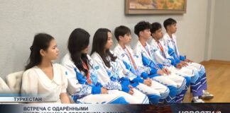 Гордость Туркестана: талантливые школьники встретились с заместителем акима области