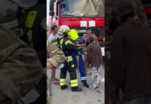 При пожаре в многоэтажке Шымкента были эвакуированы 36 человек