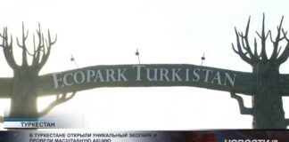 В Туркестане открыли уникальный экопарк и провели масштабную акцию в поддержку новой конституции