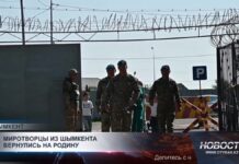 Миротворцы из Шымкента вернулись на Родину