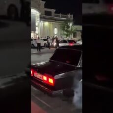 За дымовые манёвры на улицах Шымкента водители получили по 10 суток ареста