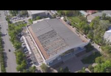 В Шымкенте завершается капитальный ремонт Ледового дворца