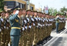 В Сарыагаше прошла торжественная церемония присяги