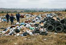 В Казахстане продолжают ликвидировать свалки, выявленные из космоса