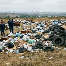 В Казахстане продолжают ликвидировать свалки, выявленные из космоса