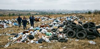 В Казахстане продолжают ликвидировать свалки, выявленные из космоса