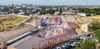 В Шымкенте состоялось торжественное открытие первого этапа этноаула «Шымқала»