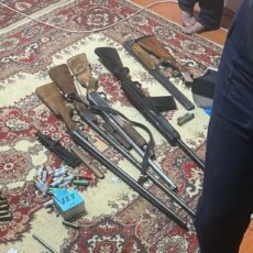 Пять единиц оружия и более 50 патронов изъяли полицейские в Туркестанской области