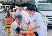В Шымкенте на сельхозярмарке жители смогли бесплатно получить консультации врачей