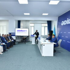 Сформирован руководящий состав шымкентского городского филиала партии «Әділет»