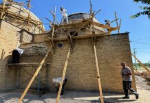 В мавзолее Алькожа ата продолжаются научно-реставрационные работы