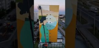 Новые муралы преображают микрорайоны Шымкента