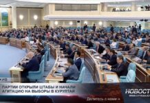 Политические партии открыли штабы в Шымкенте