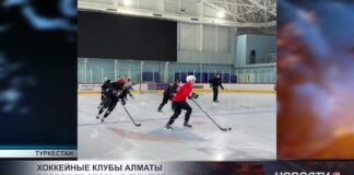 Хоккейные клубы Алматы проводят сборы в Туркестане