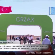 В Туркестанской области началось строительство завода по производству биологически активных добавок