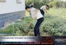 В Туркестанской области полицейские запустили социальный проект «Мы не оставим вас одних»