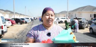 52 семьи в Мактааральском районе получили жильё