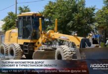 Тысячи километров дорог обновят в Туркестанской области