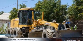 Тысячи километров дорог обновят в Туркестанской области