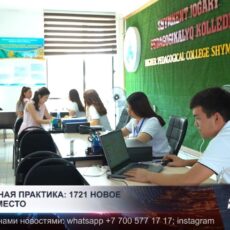 В Шымкенте продолжается реализация программы молодежной практики