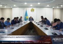 Как бороться с наркопреступностью обсуждали в Туркестане