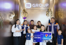 Многодетная мама из Туркестана выиграла квартиру от BI Group