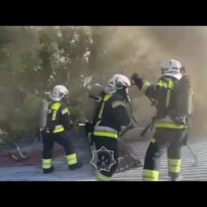 В Шымкенте сотрудники МЧС ликвидировали возгорание