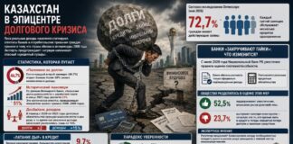 Финансовая ловушка: каждый второй казахстанец работает только на погашение долгов