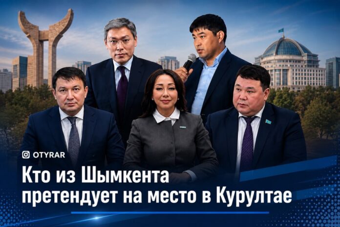 Члены партии «Әділет» Члены партии «Әділет» из Шымкента