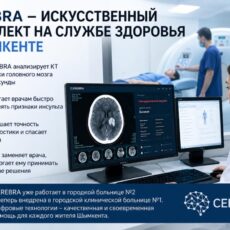 Искусственный интеллект CEREBRA внедряют в медицинских учреждениях Шымкента