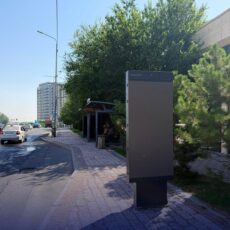 В Шымкенте временно отключат медиаборды из-за аномальной жары