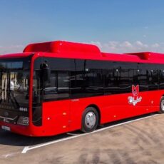 17 новых автобусов пополнили автобусный парк Шымкента