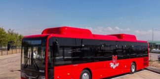17 новых автобусов пополнили автобусный парк Шымкента