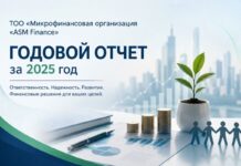 Годовой отчет ТОО «Микрофинансовая организация «ASM Finance» за 2025 год