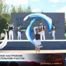 Артисты шымкентского цирка устроили представление на избирательном участке
