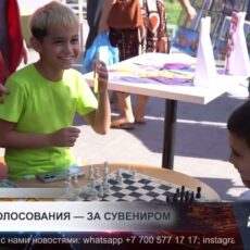 В день выборов на Арбате Шымкента развернулась ярмарка ремесленников