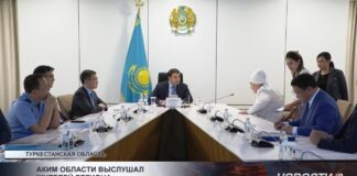 Аким Туркестанской области Нуралхан Кушеров провёл личный приём граждан